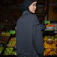 NONAETAL Timber Funnel Hip Lenght Top Long Sleeve