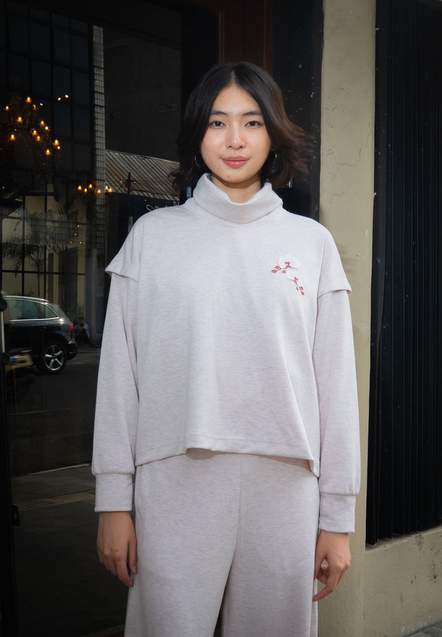 NONAETAL Timber Funnel Top Long Sleeve