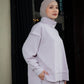 NONAETAL Timber Funnel Hip Lenght Top Long Sleeve