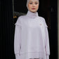 NONAETAL Timber Funnel Hip Lenght Top Long Sleeve