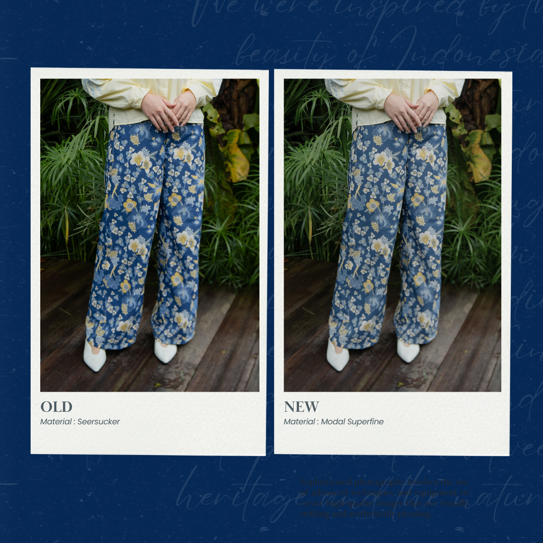 [Pre Order Delivery 17 Mar, 2025] NONAETAL Paradise Pants Blue