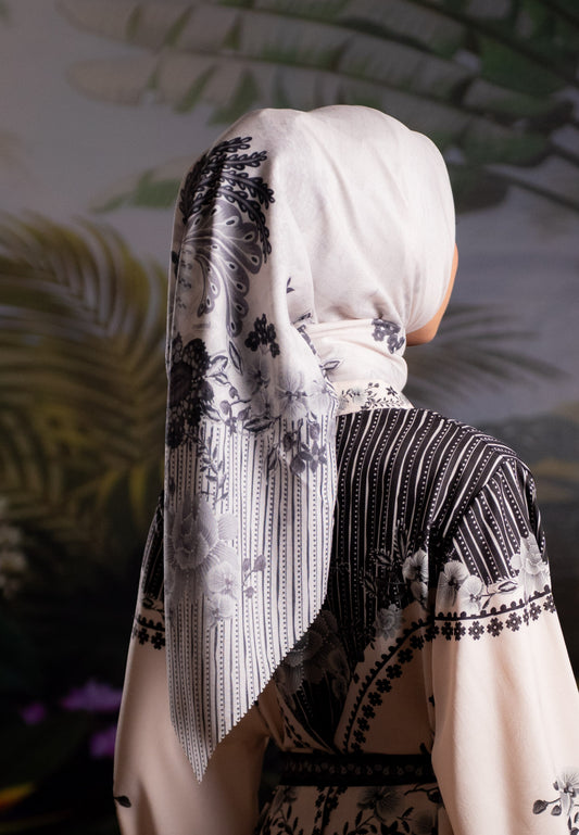 [PO 1 | START SHIPPING 16 FEB] NONAETAL Whispers of Nature Square Scarf