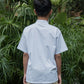 NONAETAL Merak Embroidery Shirt Kids Broken White