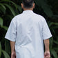 NONAETAL Merak Embroidery Shirt Men Broken White