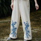 [Pre Order Delivery 10 Mar, 2025] NONAETAL Hibiscus Pants Winter Cream