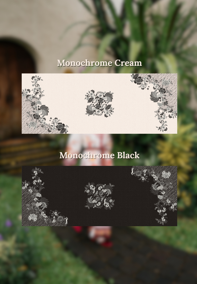 [PO 1 | START SHIPPING 16 FEB] NONAETAL Whispers of Nature Pashtan Scarf