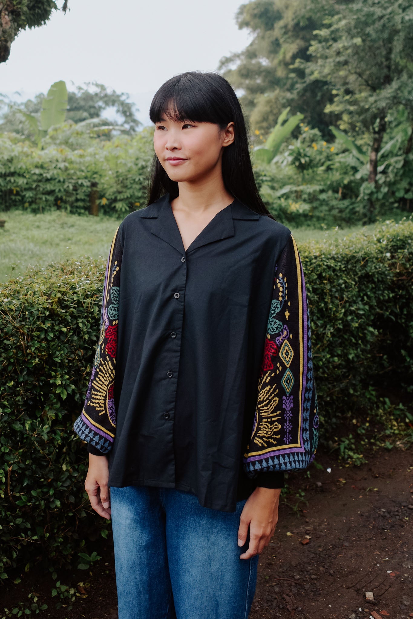 NONAETAL Milla Orion Top Knit Sleeve