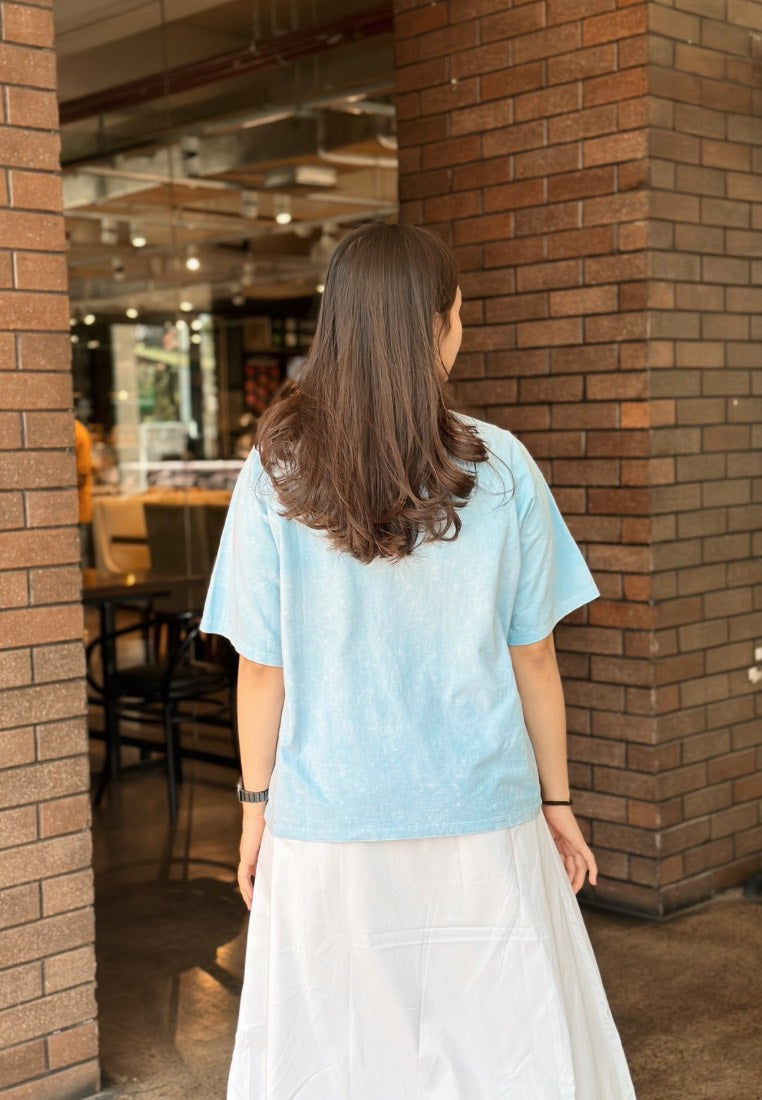 Nonaetal Crush T-shirt Tulip Wash Short Sleeve