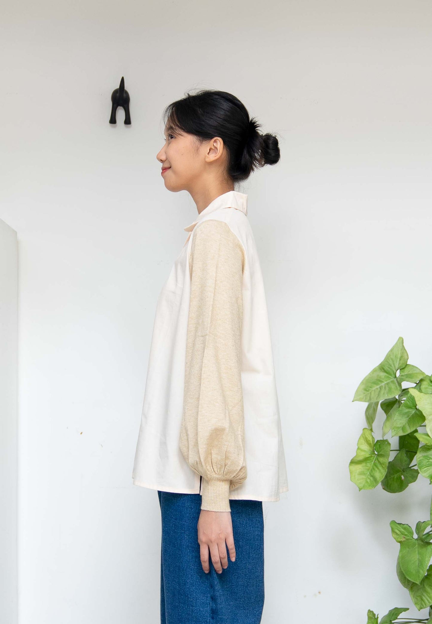 Nonaetal Kyushu Mix Knit Long Sleeve