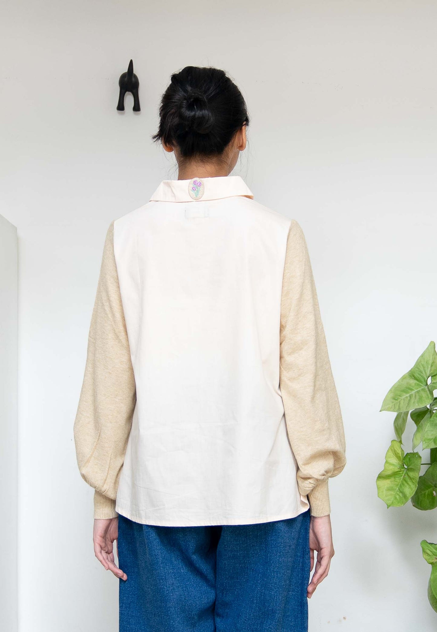 Nonaetal Kyushu Mix Knit Long Sleeve