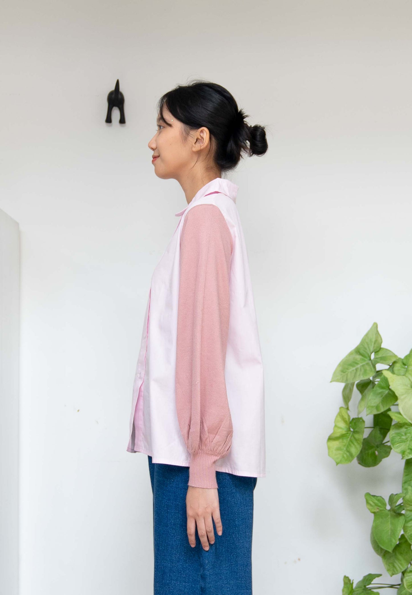 Nonaetal Kyushu Mix Knit Long Sleeve