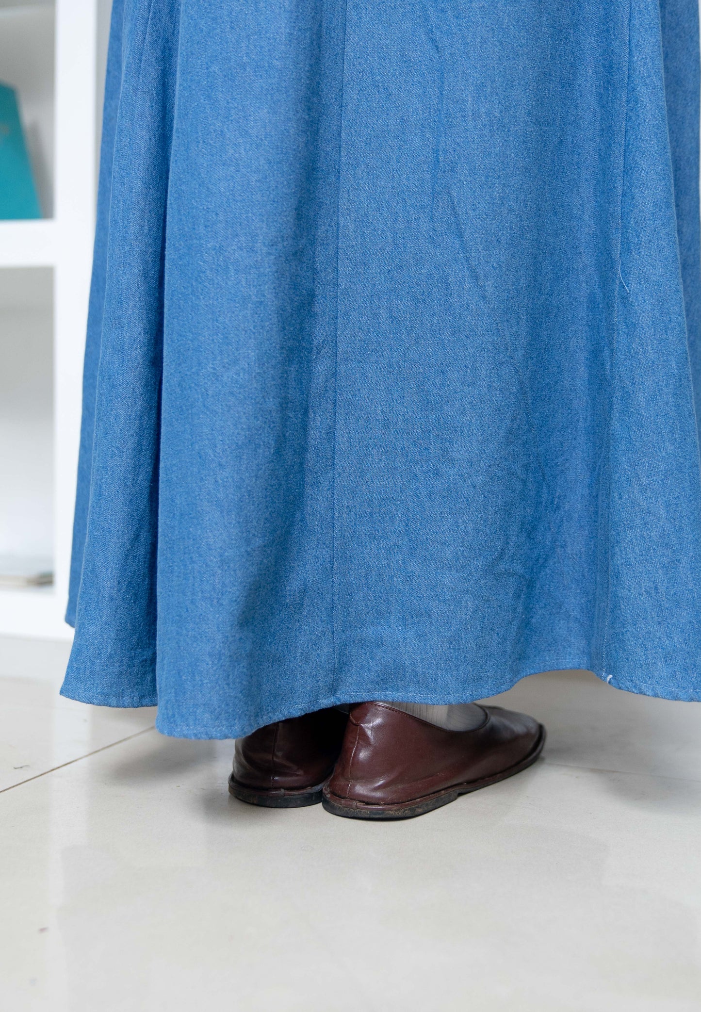 Nonaetal Nagoya Skirt Blue Denim