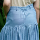 NONAETAL X IFY ALYSSA Pelita Lara Maxi Denim Skirt Denim Blue