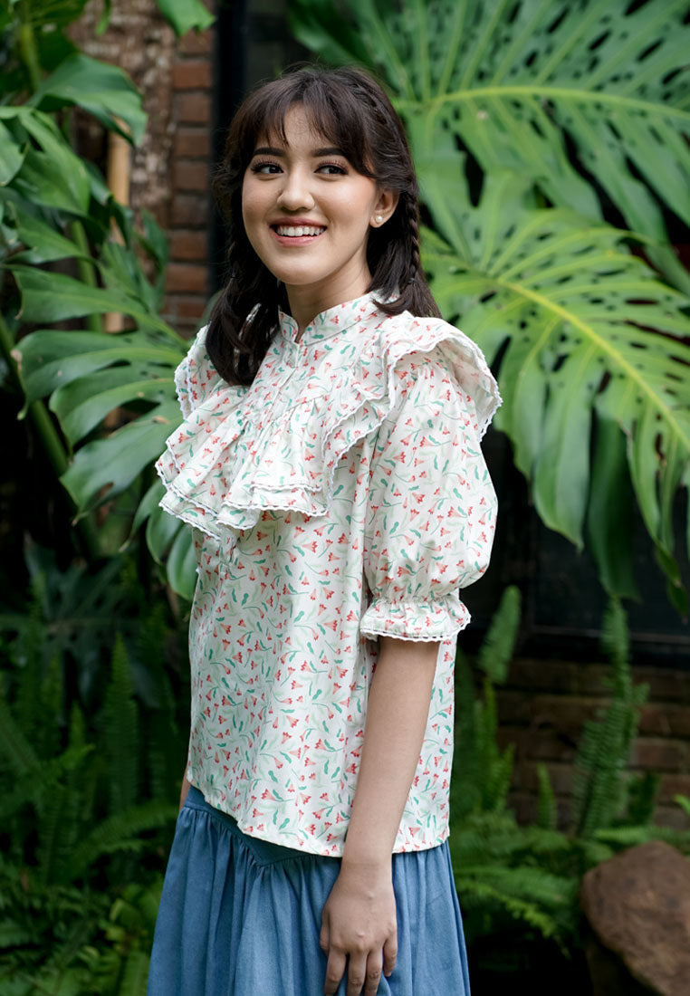 NONAETAL X IFY ALYSSA Semesta Tulip Top Short Sleeve