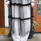 NONAETAL Westside Ruffle Wrap Midi Skirt