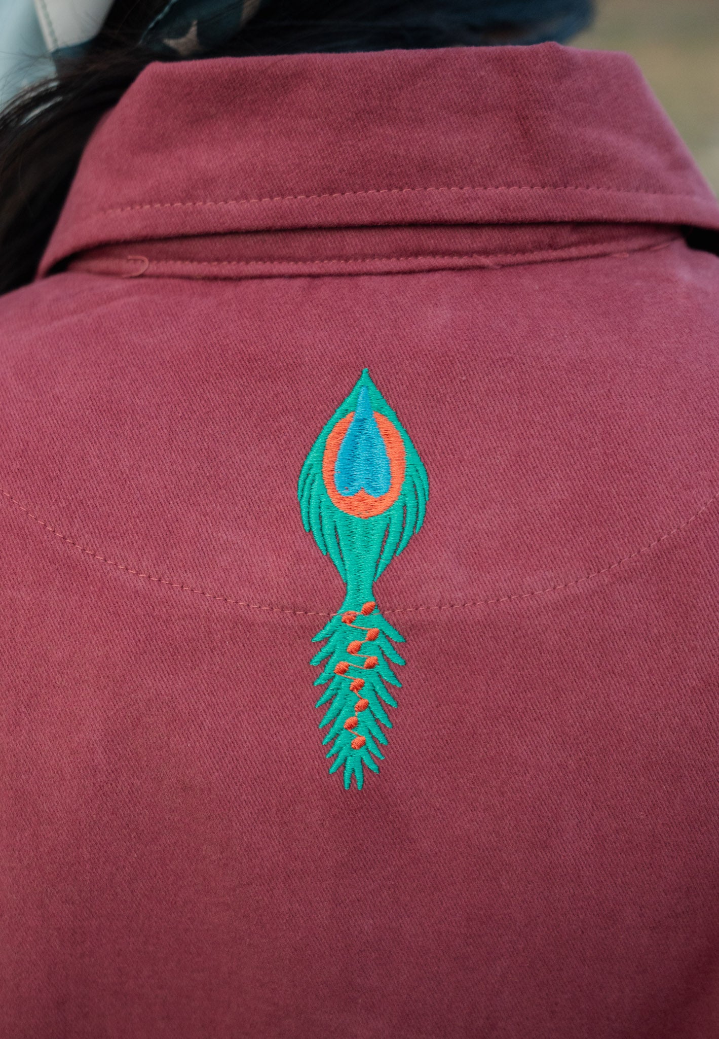 NONAETAL Harajuku Peafowl Jacket