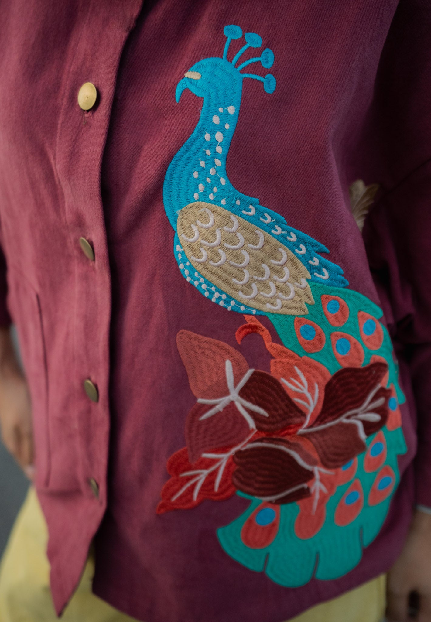 NONAETAL Harajuku Peafowl Jacket