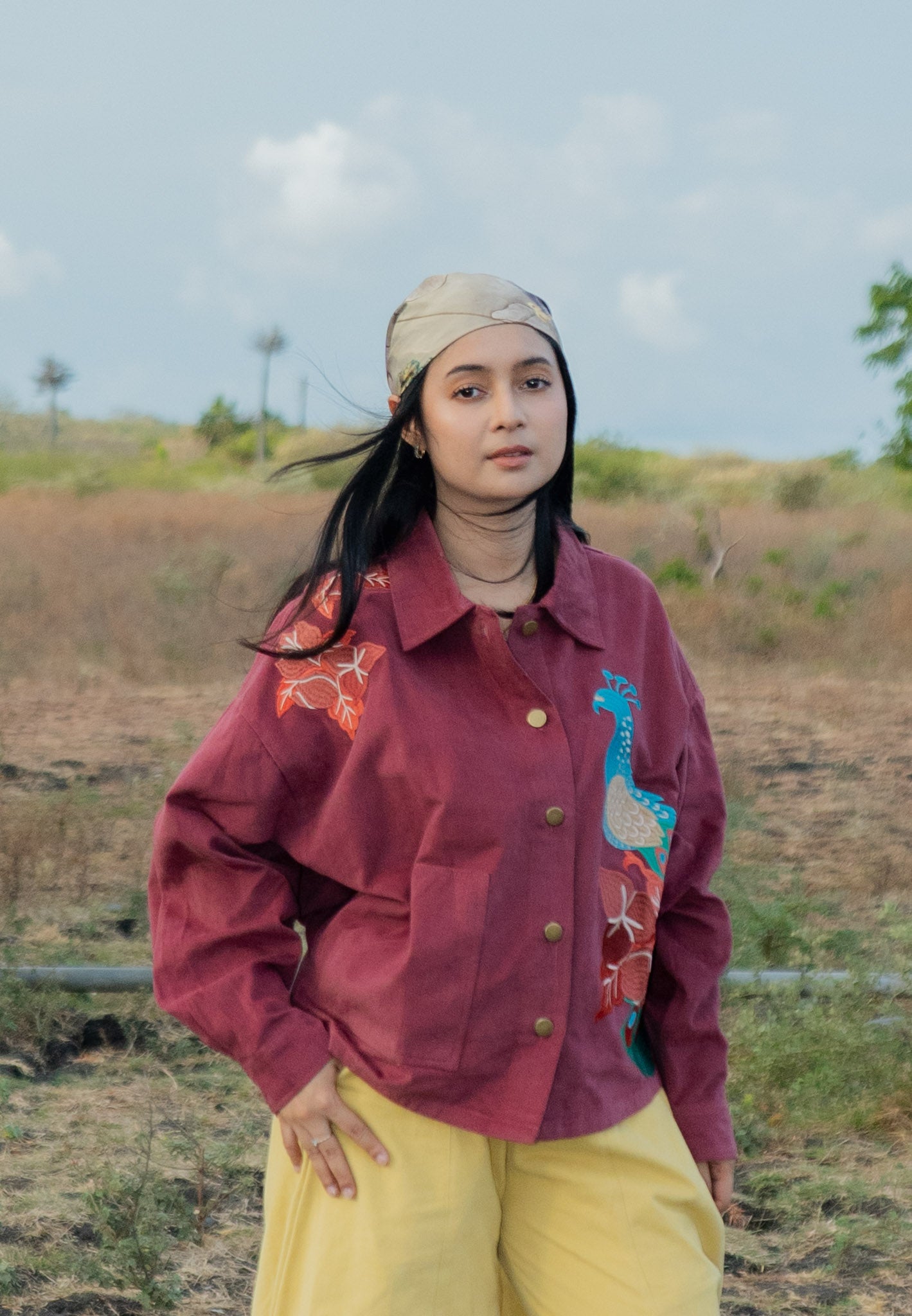 NONAETAL Harajuku Peafowl Jacket