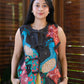 NONAETAL Lynx Peafowl Embroidery Vest