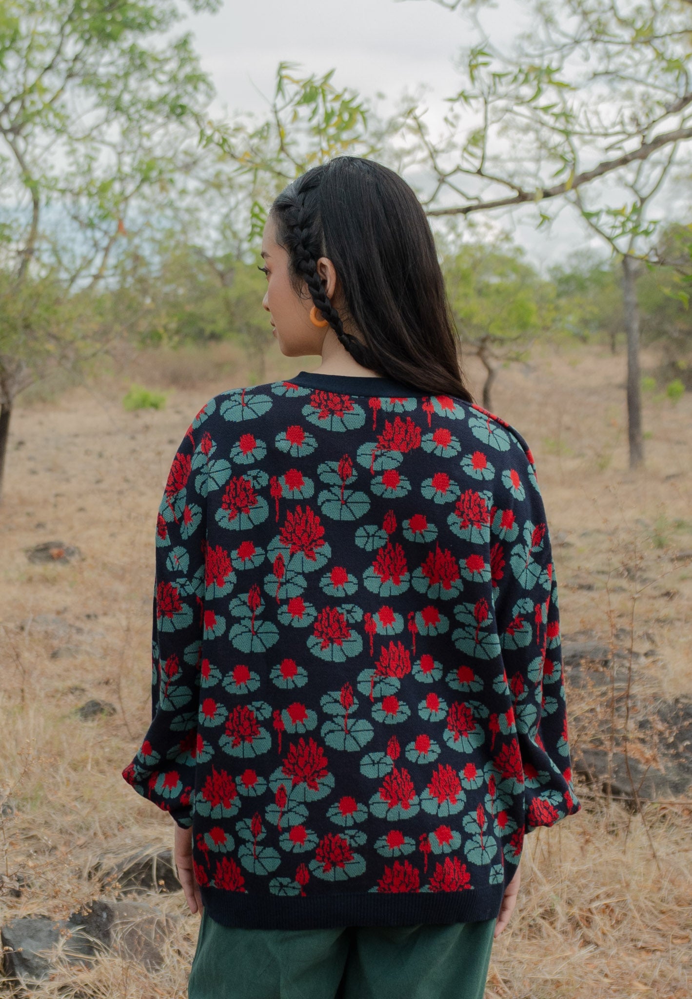 NONAETAL Orion Padwana Knit Cardigan