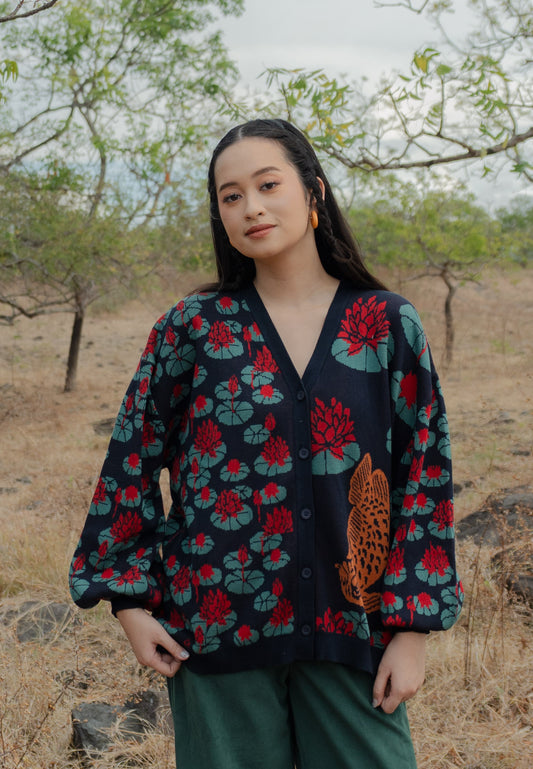 NONAETAL Orion Padwana Knit Cardigan