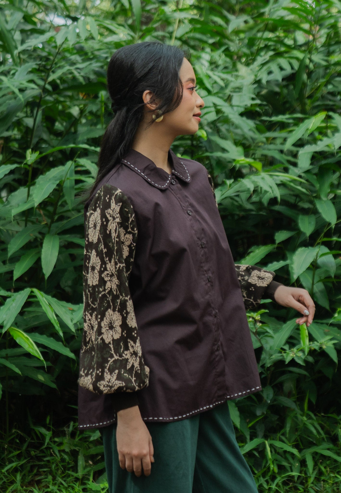 NONAETAL Celosia Sekar Knit Top Long Sleeve