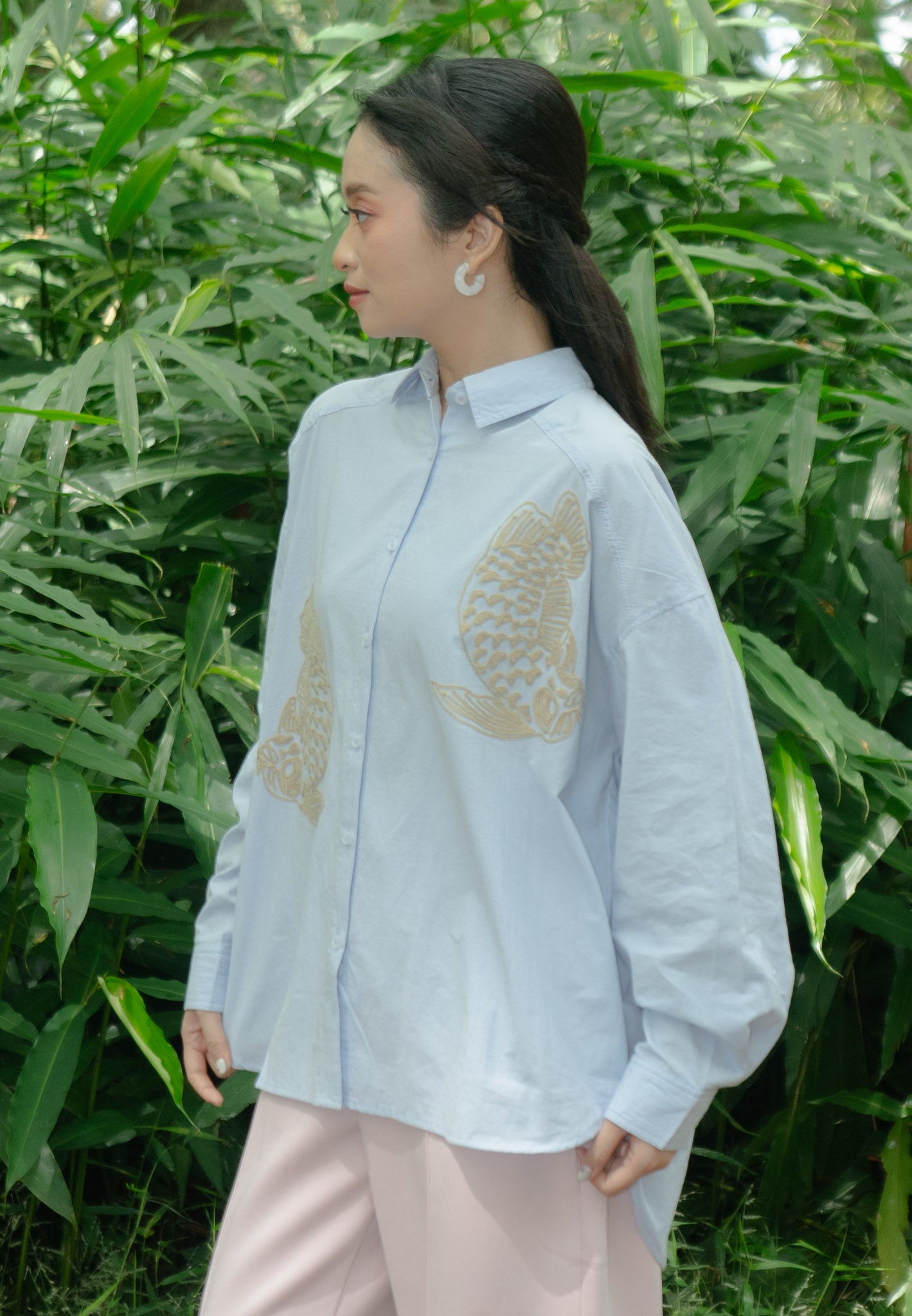 NONAETAL Cyrus Arwana Shirt Long Sleeve