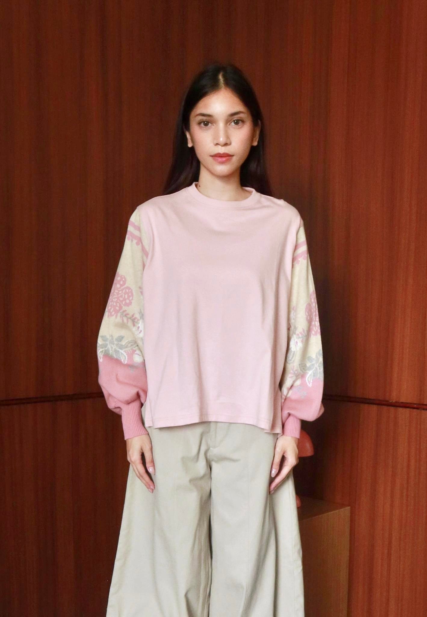 NONAETAL Celosia Whisper T-Shirt Top Long Sleeve