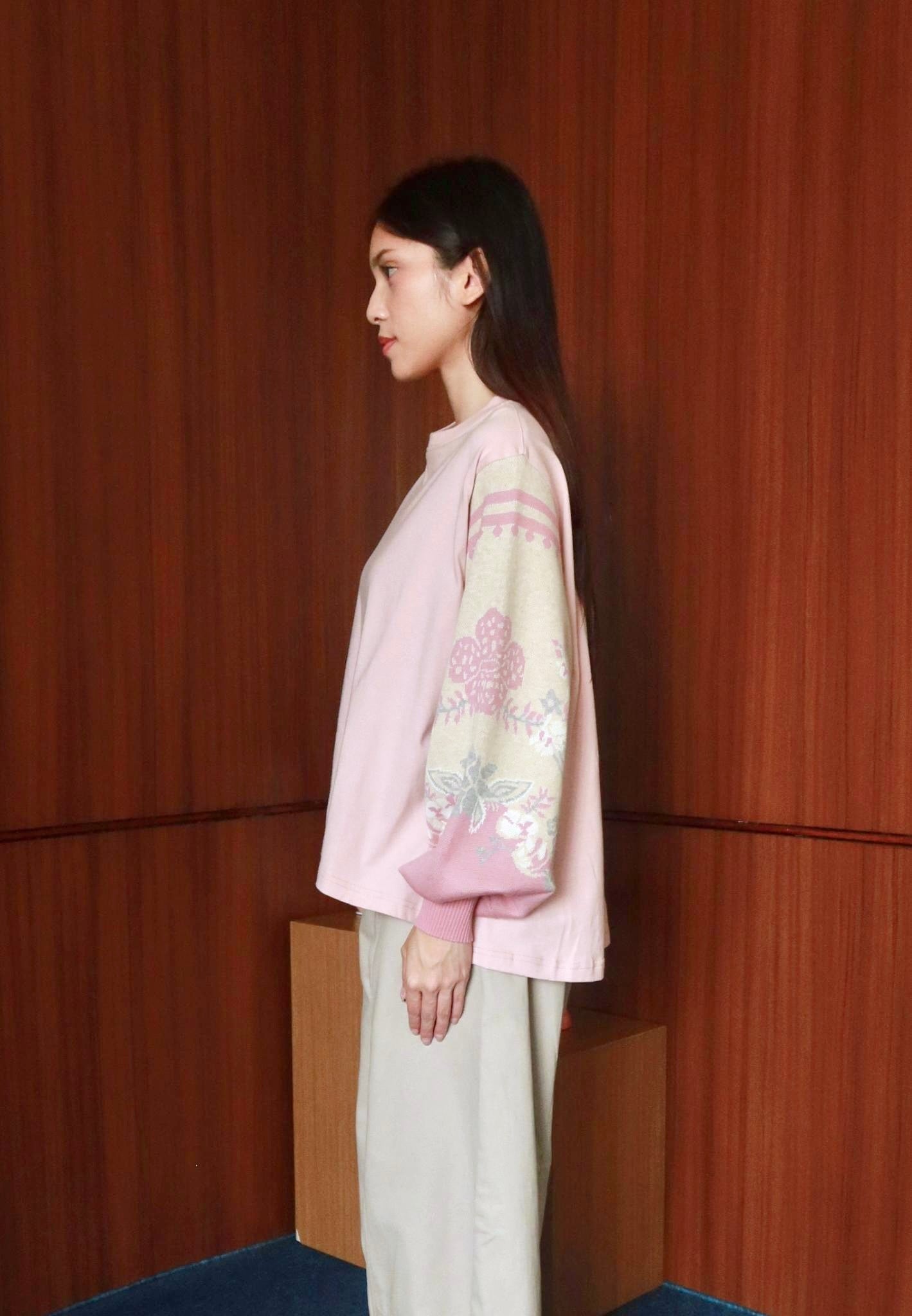 NONAETAL Celosia Whisper T-Shirt Top Long Sleeve