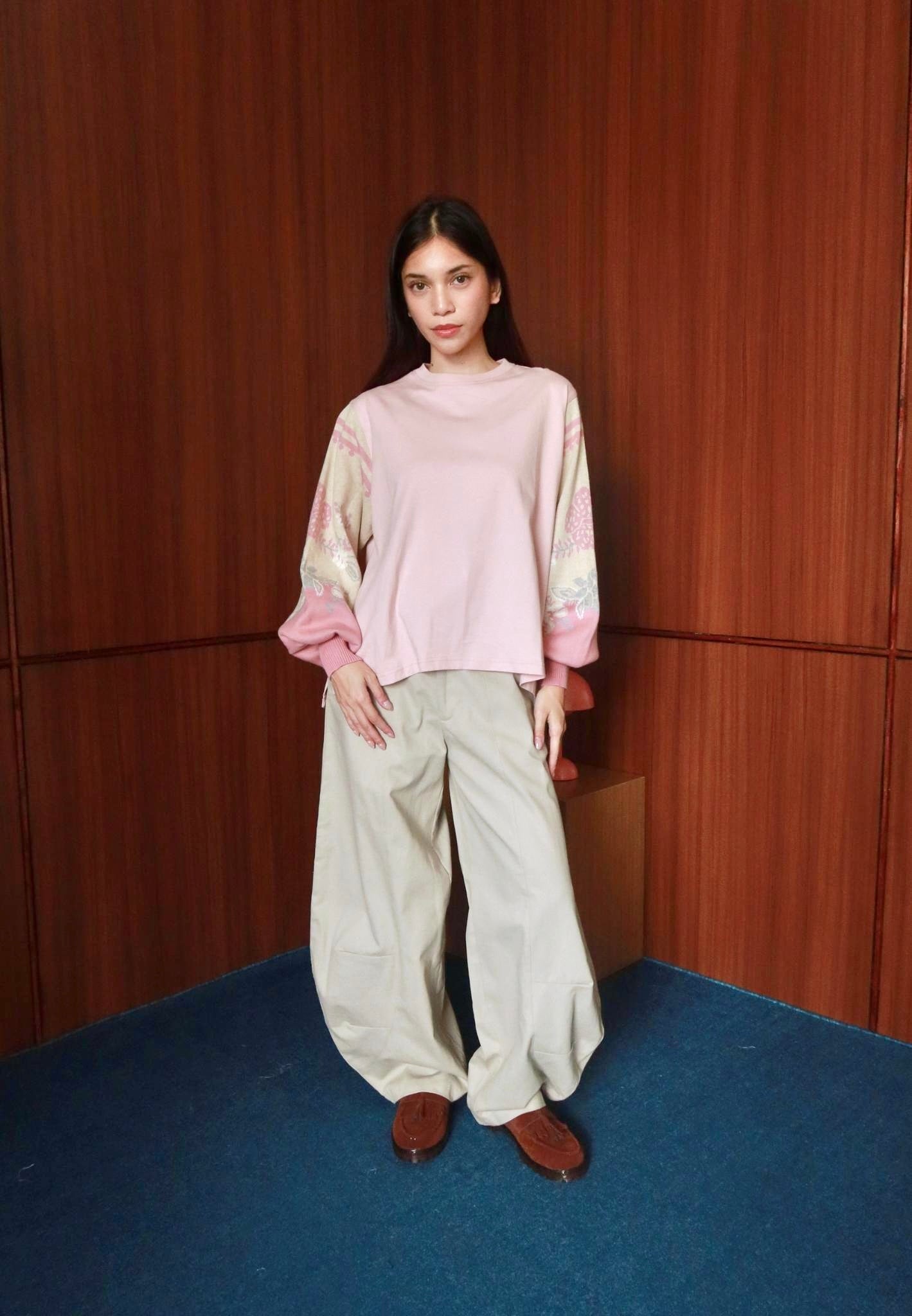 NONAETAL Celosia Whisper T-Shirt Top Long Sleeve