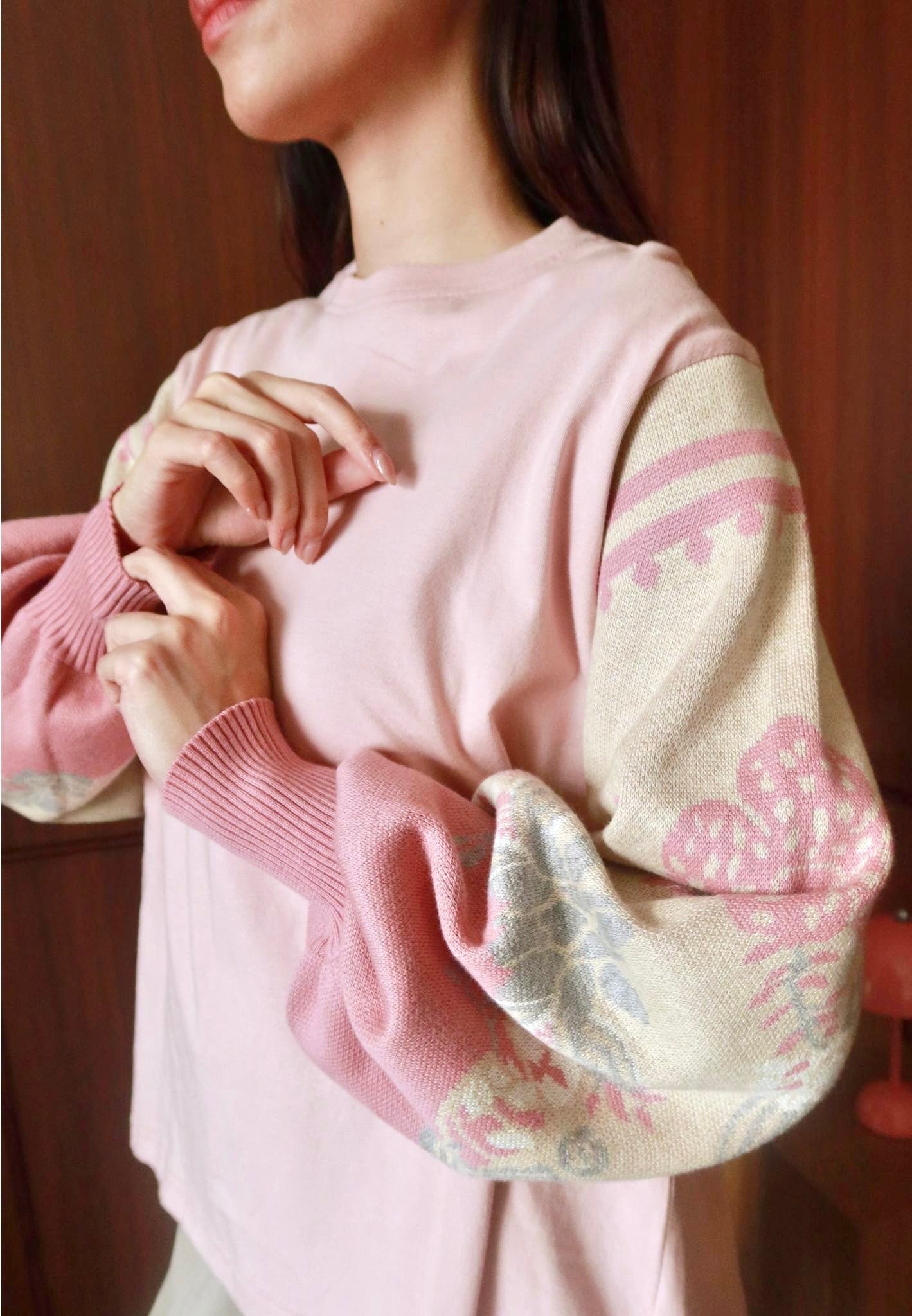 NONAETAL Celosia Whisper T-Shirt Top Long Sleeve