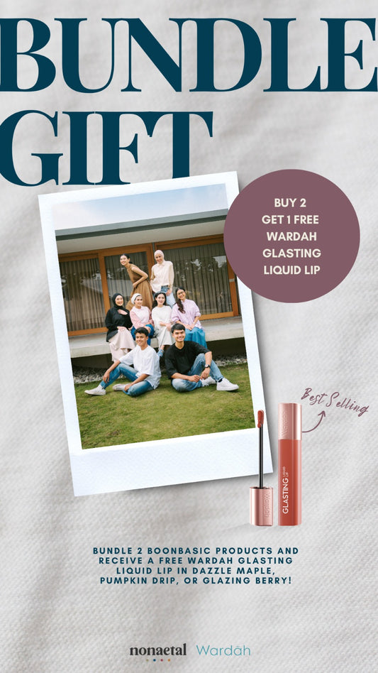 [Gift Not For Sale] Wardah Glasting Liquid Lip - Hi-Pigmented Glass Color