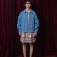 NONAETAL X DIANABLE Phoenix Embroidery Jacket Light Blue Denim