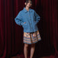 NONAETAL X DIANABLE Phoenix Embroidery Jacket Light Blue Denim