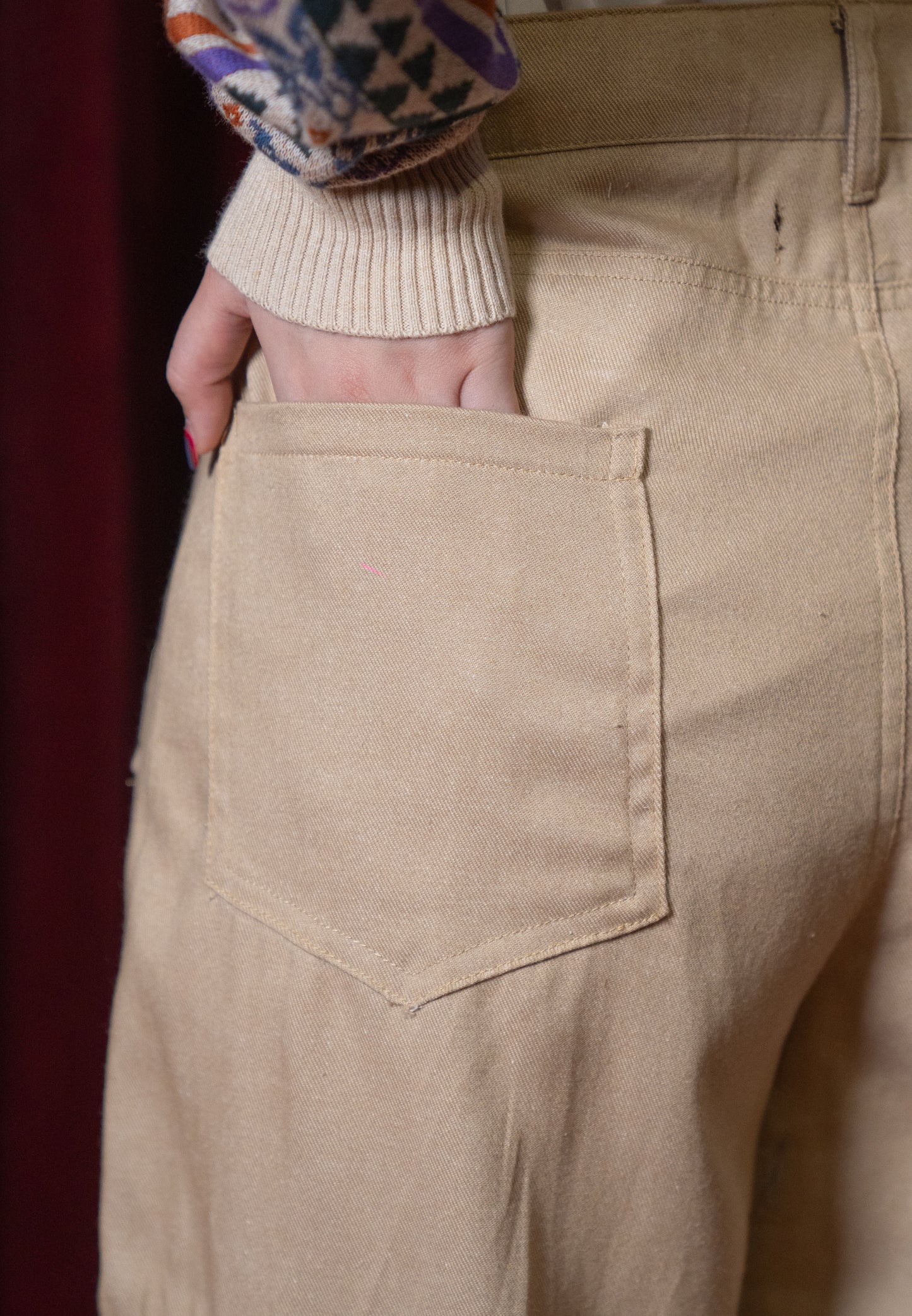 NONAETALXDIANABLE Virgo Cargo Pants Khaki