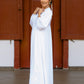 NONAETAL Boho Dress White