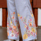 NONAETAL Belva Pants Garden Pattern Cream
