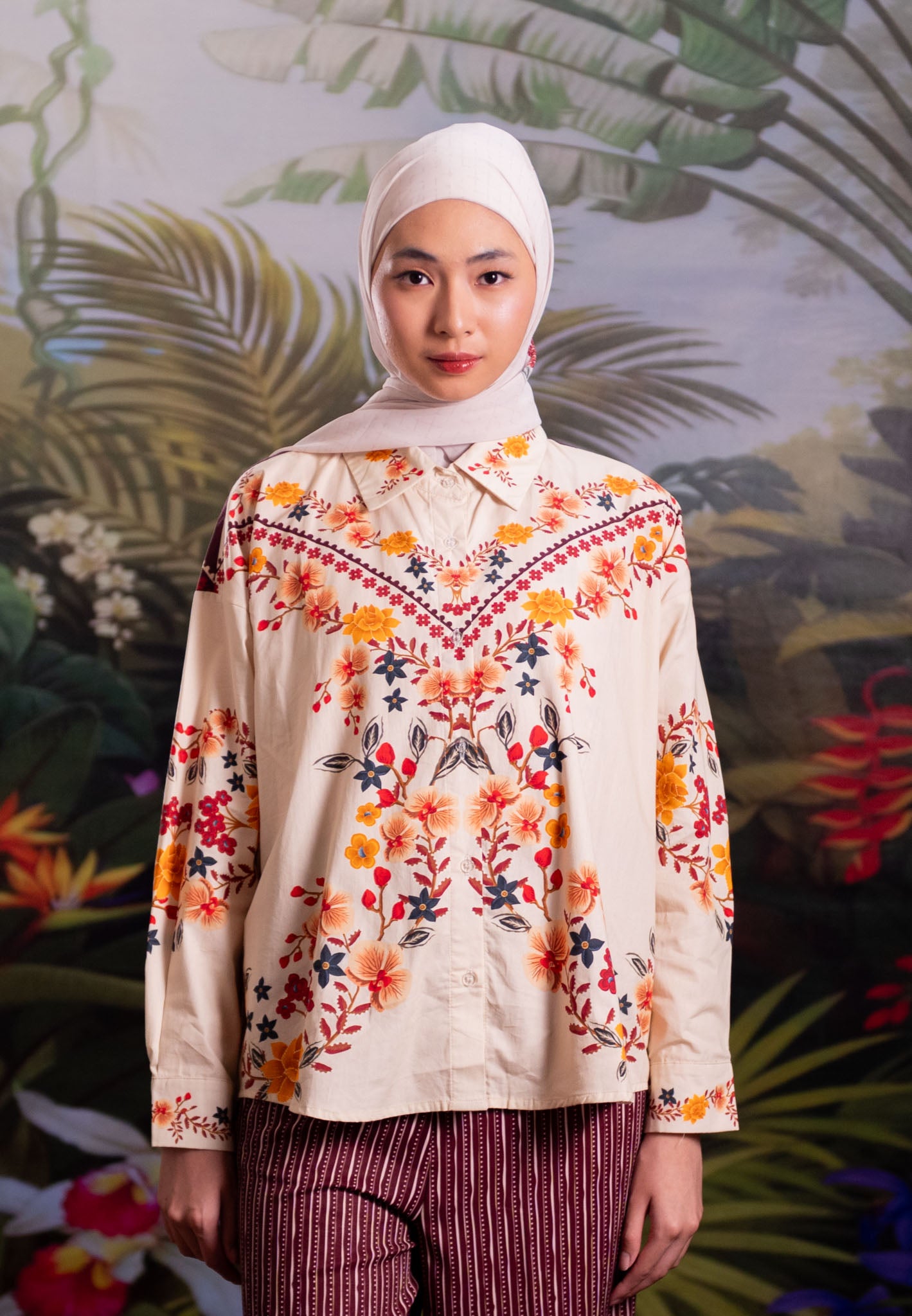 [PO 1 | START SHIPPING 16 FEB] NONAETAL Whispers of Nature Pashtan Scarf