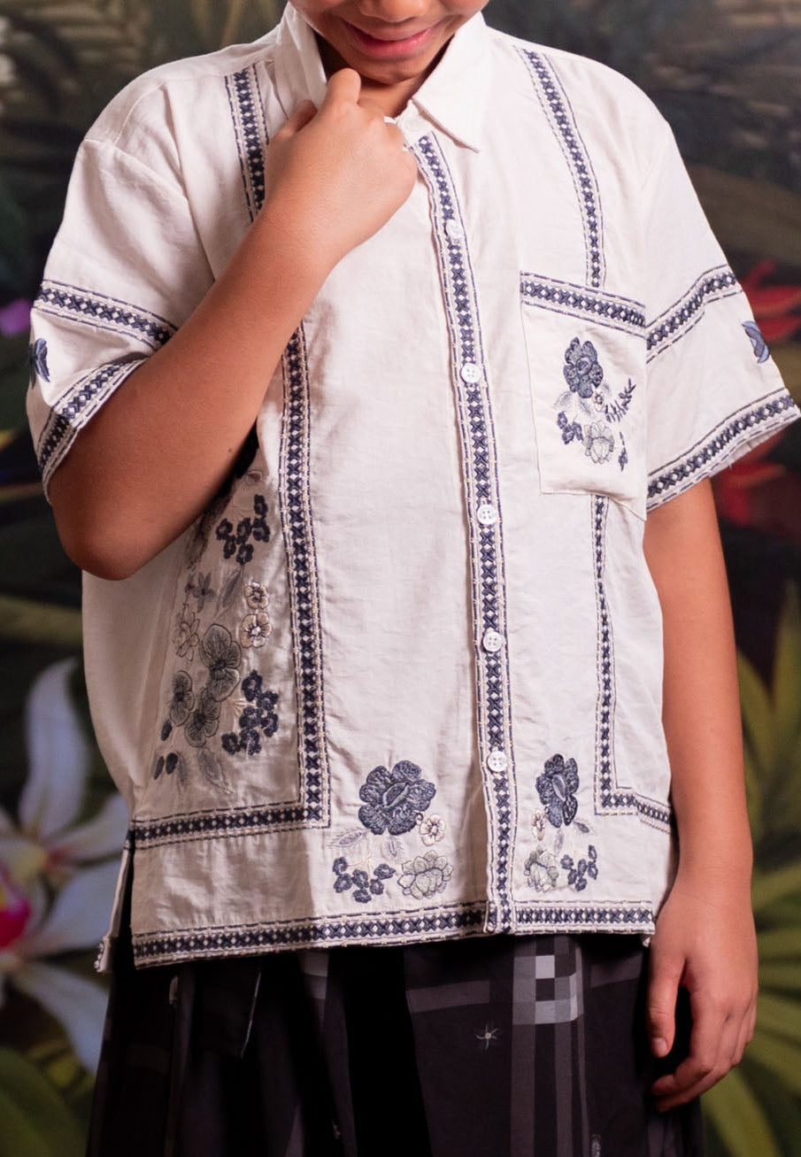 [PO 1 | START SHIPPING 16 FEB] NONAETAL Orchid Shirt Kids