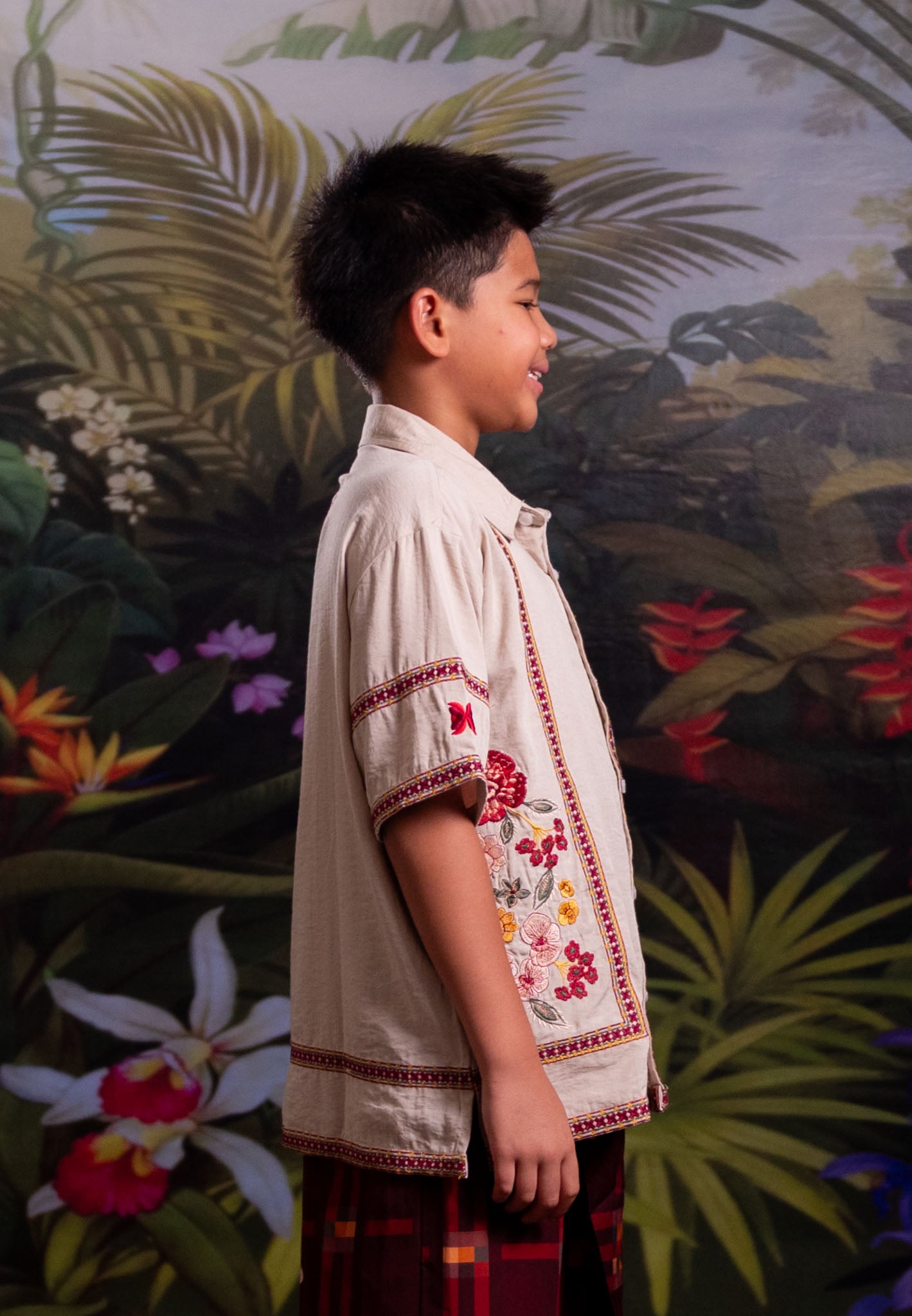 [PO 1 | START SHIPPING 16 FEB] NONAETAL Orchid Shirt Kids