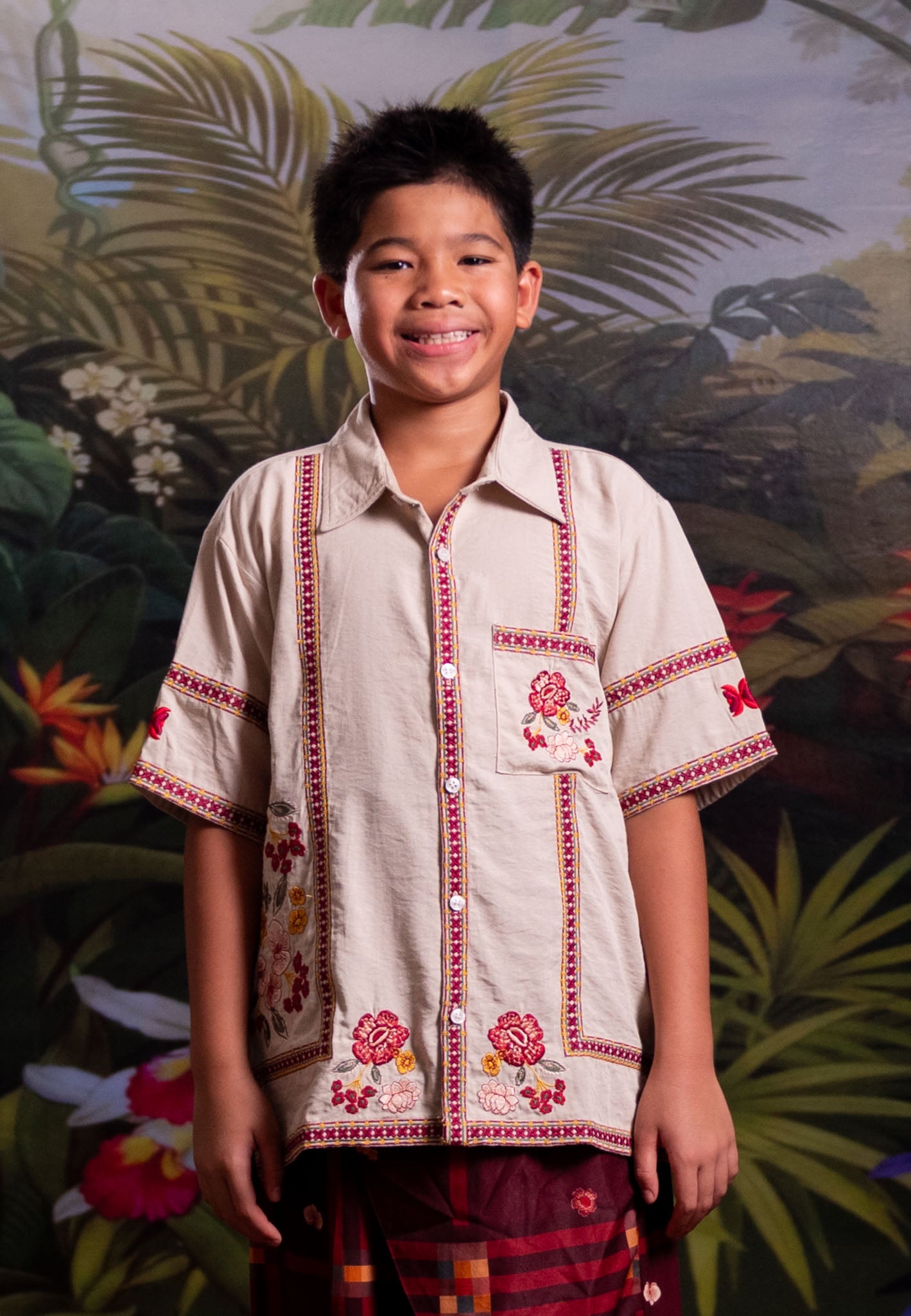 [PO 1 | START SHIPPING 16 FEB] NONAETAL Orchid Shirt Kids