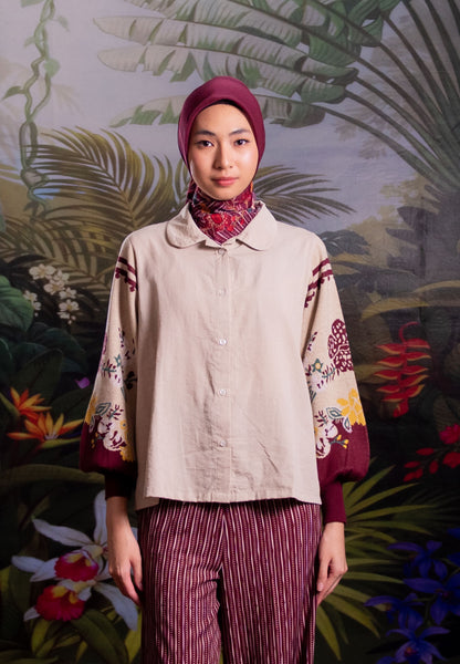 NONAETAL Celosia Whisper Knit Top Long Sleeve