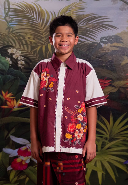 [PO 1 | START SHIPPING 16 FEB] NONAETAL Cendrawasih Whipers Shirt Kids