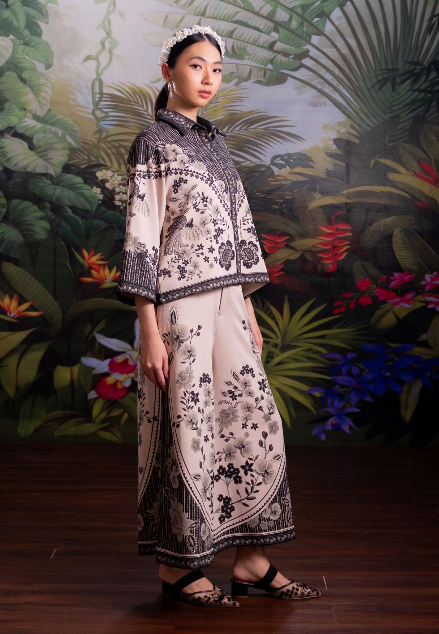 [PO 1 | START SHIPPING 16 FEB] NONAETAL Bougainville Whisper Top Long Sleeve