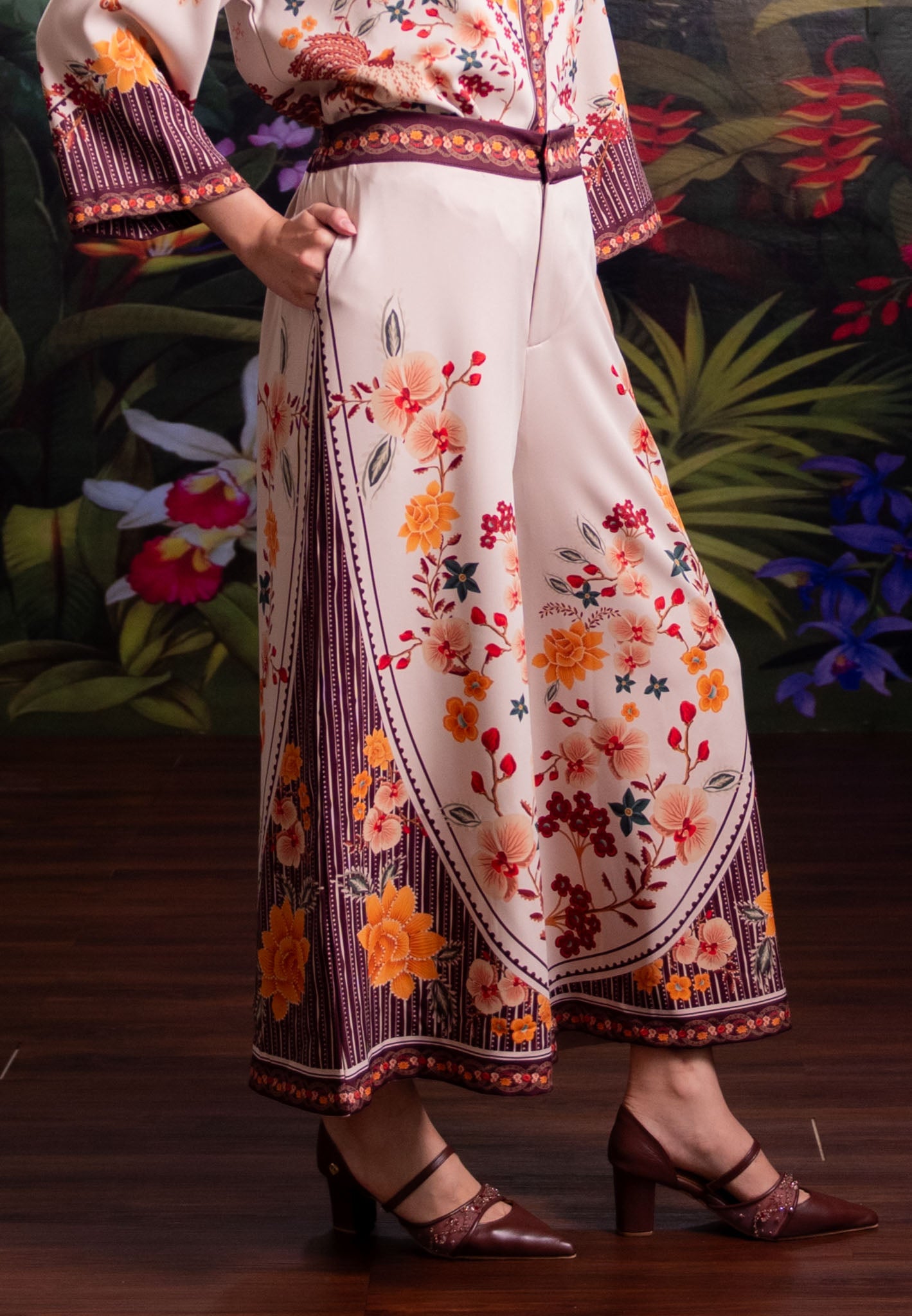 [PO 1 | START SHIPPING 16 FEB]  NONAETAL Bougainville Whisper Pants