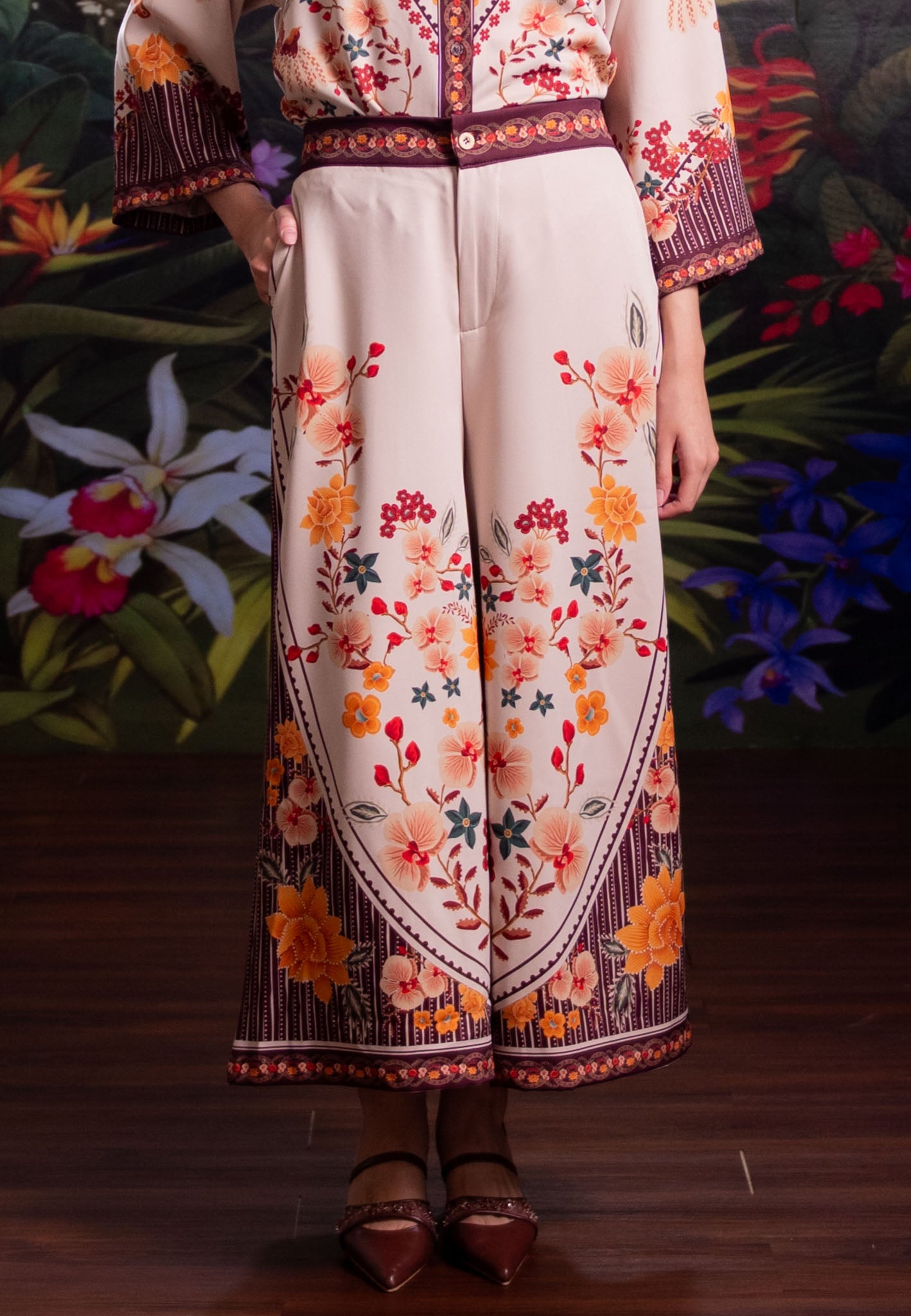 [PO 1 | START SHIPPING 16 FEB]  NONAETAL Bougainville Whisper Pants