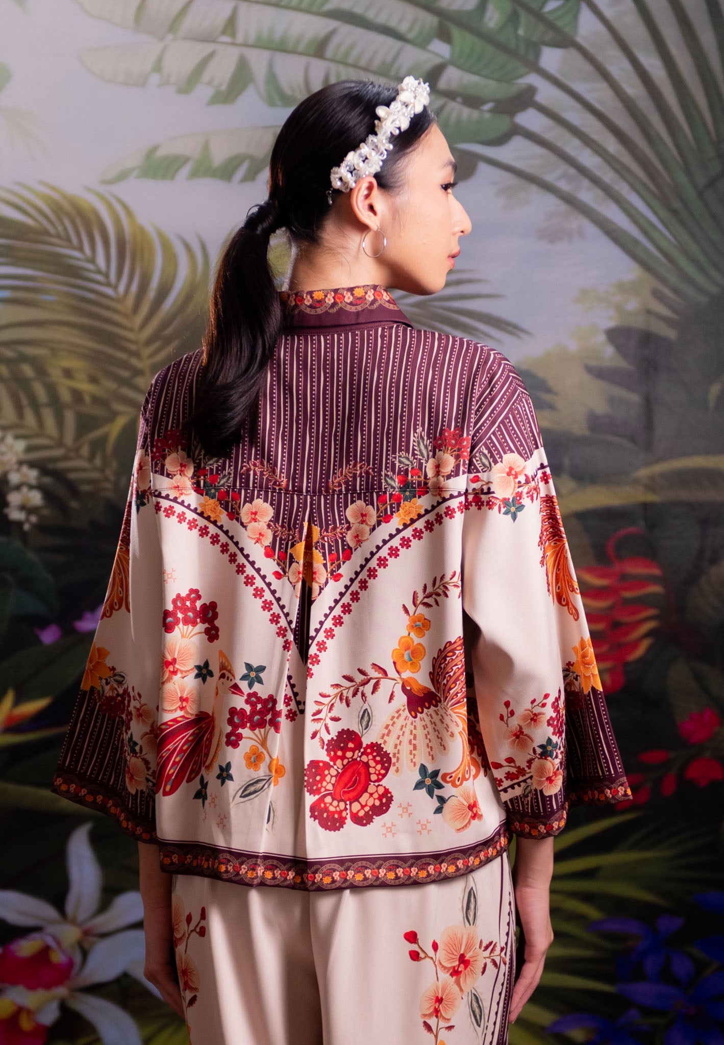 [PO 1 | START SHIPPING 16 FEB] NONAETAL Bougainville Whisper Top Long Sleeve