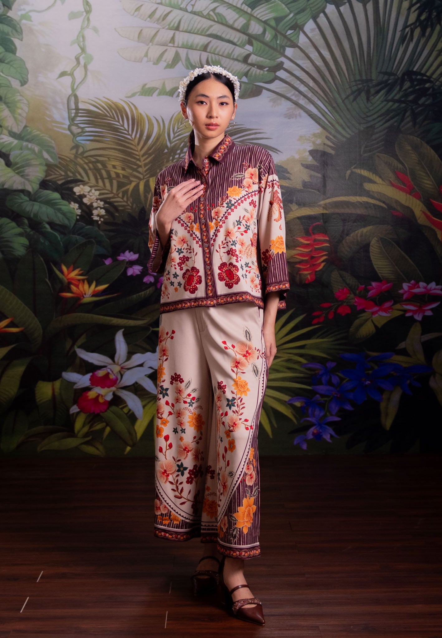 [PO 1 | START SHIPPING 16 FEB]  NONAETAL Bougainville Whisper Pants