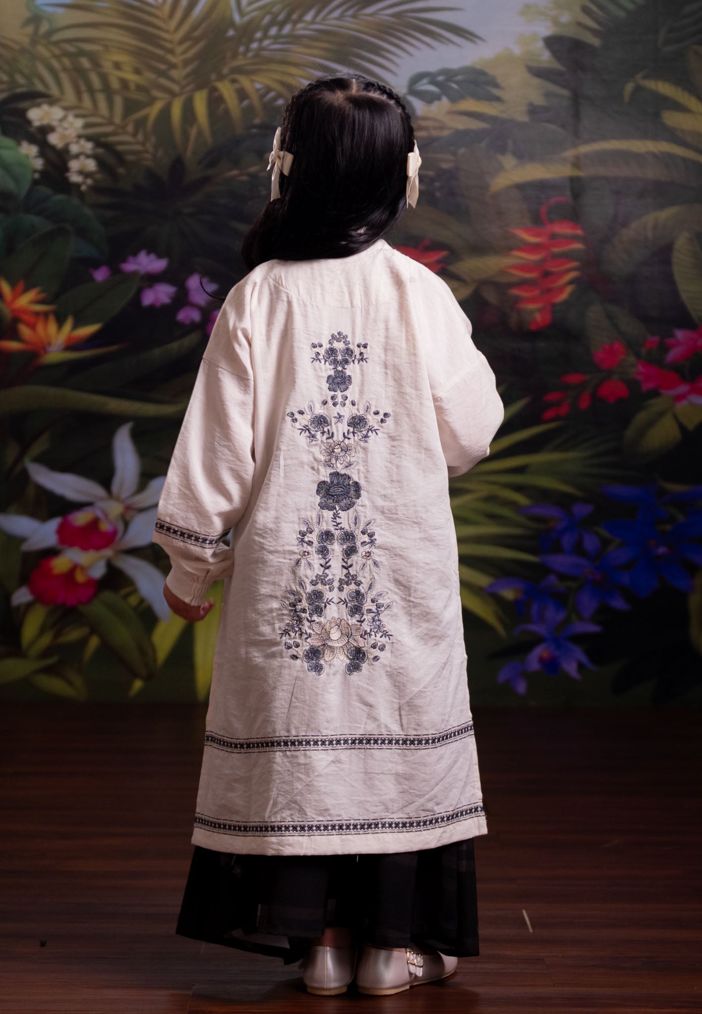 [PO 1 | START SHIPPING 16 FEB] NONAETAL Rafflesia Whisper Tunic Embroidery Kids Set