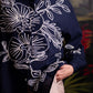 [PO 3 | START SHIPPING 28 FEB] NONAETAL Heritage Whisper Embroidery Shirt Long Sleeve Navy